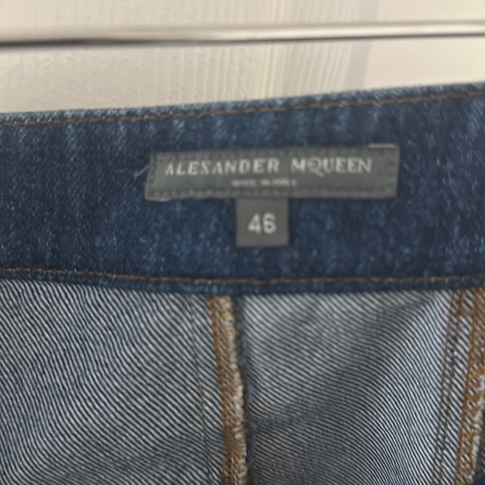 Alexander Mcqueen Patchwork Boyfriend Jeans Size … - image 4